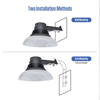 10,000 Lumen Wired LED Barn Light