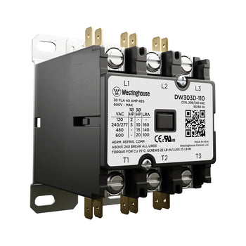 Definite Purpose Contactor 30 Amp 3 Pole 240V Coil