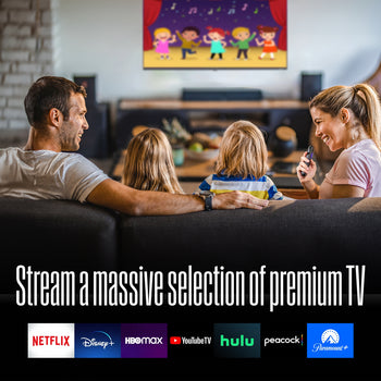 75″ Edgeless 4K UHD Roku TV