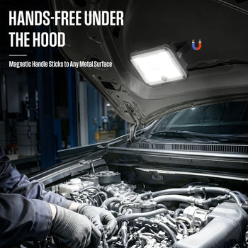 3000-Lumen Portable Rechargeable LED Work Light