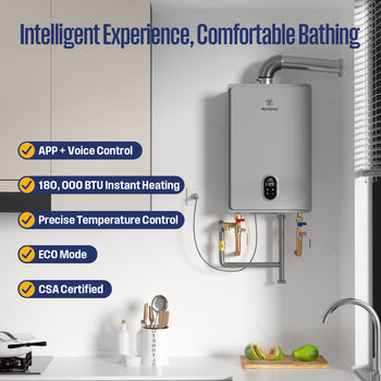 Apolo Performance Tankless Indoor Propane Water Heater 180,000 BTU