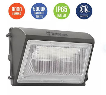 8000 Lumen LED Wall Pack Light