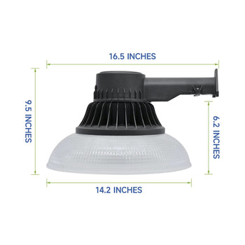 10,000 Lumen Wired LED Barn Light