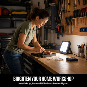 3000-Lumen Corded LED Work Light