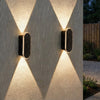 Solar Fence Light, 4 Pack