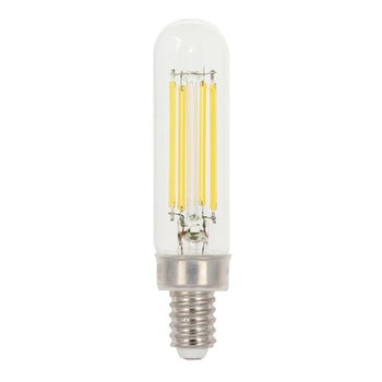 5W T6 Filament LED Dimmable Clear 2700K E12 (Candelabra) Base