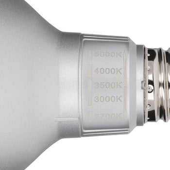 15 Watt (90 Watt Equivalent) PAR38 Flood Dimmable Indoor/Outdoor LED Light Bulb with Color Temperature Selection