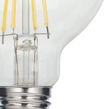 5.5 Watt (60 Watt Equivalent) G25 Omni Dimmable Filament LED, 3 Pack