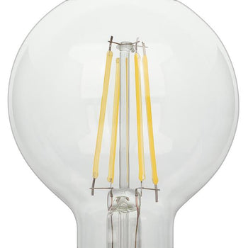 5.5 Watt (60 Watt Equivalent) G25 Omni Dimmable Filament LED, 3 Pack