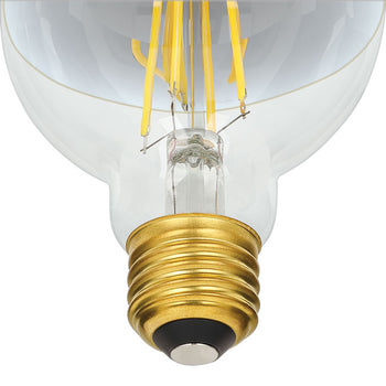 5.5 Watt G25 Flood Dimmable Filament LED Light Bulb 1/2 Gold Medium (E26) Base, 3-Pack