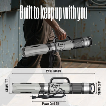 Corded 10000 Lumen LED Tripod Work Light With 360° Illumination