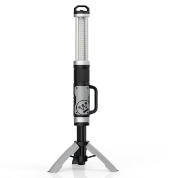 Rechargeable 5000 Lumen LED Work Light With 360° Illumination and Power Bank