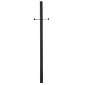 Fixture Post, Textured Black Finish