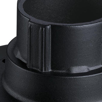 Pedestal Mount for Post-Top Fixture, Textured Black Finish