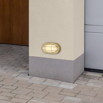 9 Inch, 6-Watt Dimmable LED Outdoor Wall Fixture