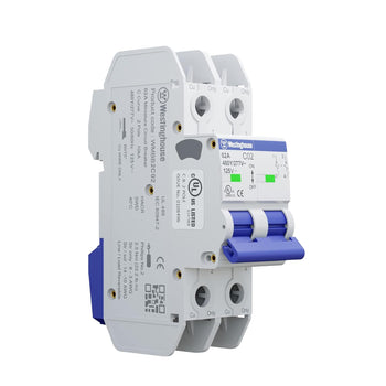2A 2 Pole Miniature Circuit Breaker C Curve