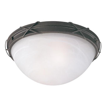 Claremont Two-Light Outdoor Flush Fixture