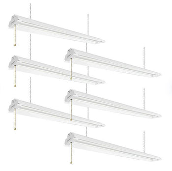 5000 Lumen LED Shop Light, 6 Pack