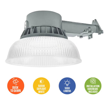 5000 Lumen Wired LED Barn Light