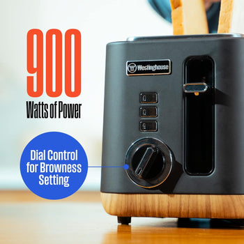 Scandinavian Design 2 Slice Toaster