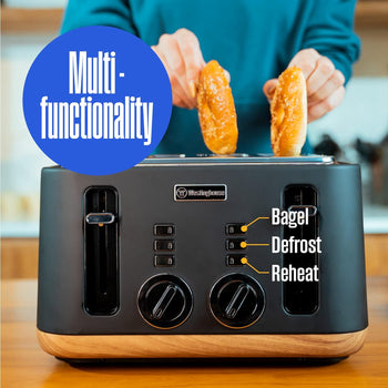 Scandinavian Design 4 Slice Toaster