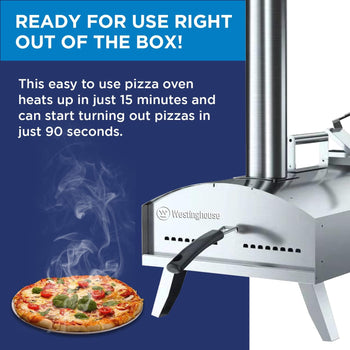 Wood Pellet Artisan Outdoor Pizza Oven