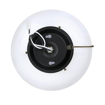 One-Light Schoolhouse Ceiling Fan Light Kit, Indoor/Outdoor
