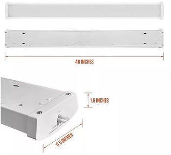 4000 Lumen LED Wrap Light Set, 2 Pack