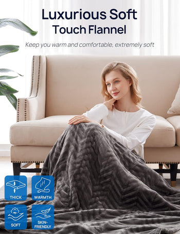 Electric Heated Throw 50