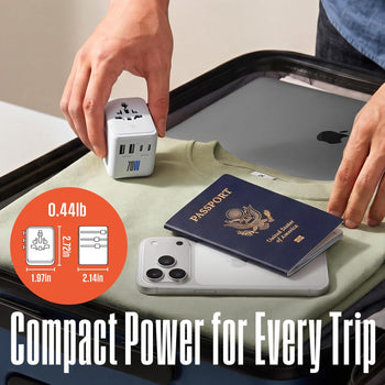 WGo 70W PD Universal Travel Adapter