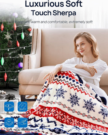 Electric Heated Throw 50