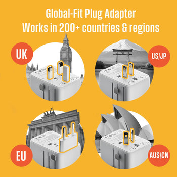 WGo 28W Universal Travel Adapter