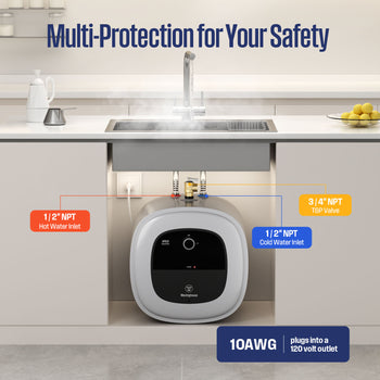 8 Gallon Electric Mini Tank Water Heater
