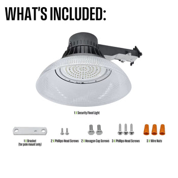 10,000 Lumen Wired LED Barn Light