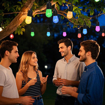24 Bulb Color Changing String Light 48 Ft