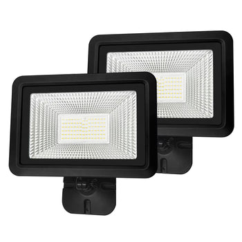 5000 Lumens Integrated LED Flood Light, 2 Pack