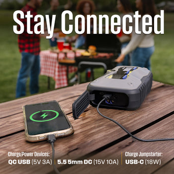 4000A Portable Car Battery Jump Starter Power Bank