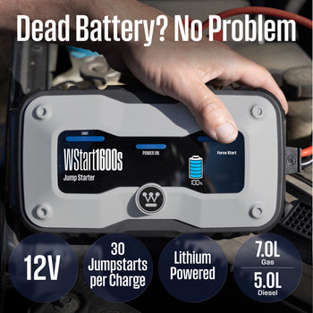 2000A Portable Car Battery Jump Starter Power Bank