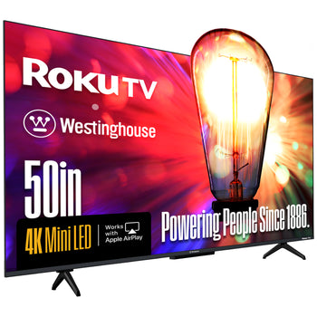 50” Mini-LED 4K UHD Roku TV