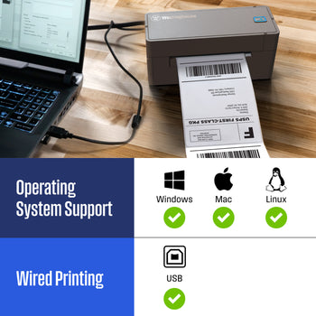 WHTP203v Commercial Shipping Label Printer