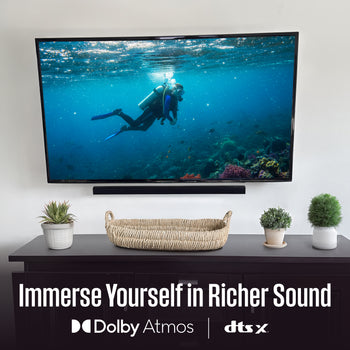 2.1 Channel Soundbar with Subwoofer