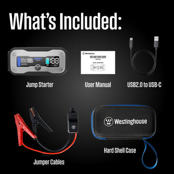 1500A Portable Car Battery Jump Starter Power Bank