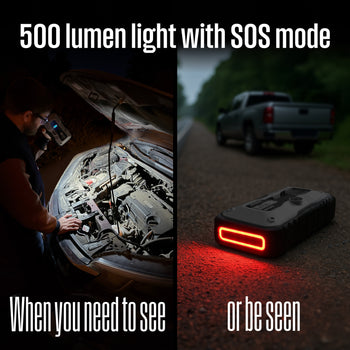 2000A Portable Car Battery Jump Starter Power Bank