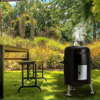 Portable 16-Inch Char Broil Steel Smoker
