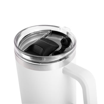 K - Double Wall Stainless Steel Insulated Tumbler (White) 32 oz