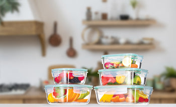 K - Glass Food Container Set