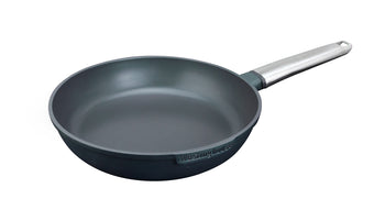 K - 28cm Non-Stick Fry Pan Cool Touch Handle Blue