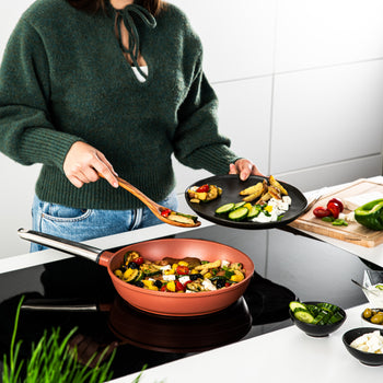 K - Fry Pan Cast Aluminium (Orange)