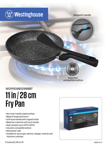 K - 28cm Non- Stick Fry Pan with Magnetic Handle