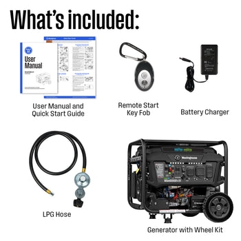 WGen6000DFc EFI - Dual Fuel with CO Sensor